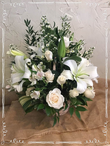 White Garden Bouquet